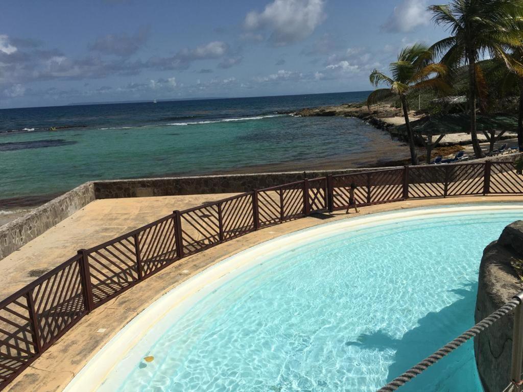 Studio Vue Mer Piscine Plage Kaz Punch Manganao Chez Julie 圣弗朗索瓦 外观 照片