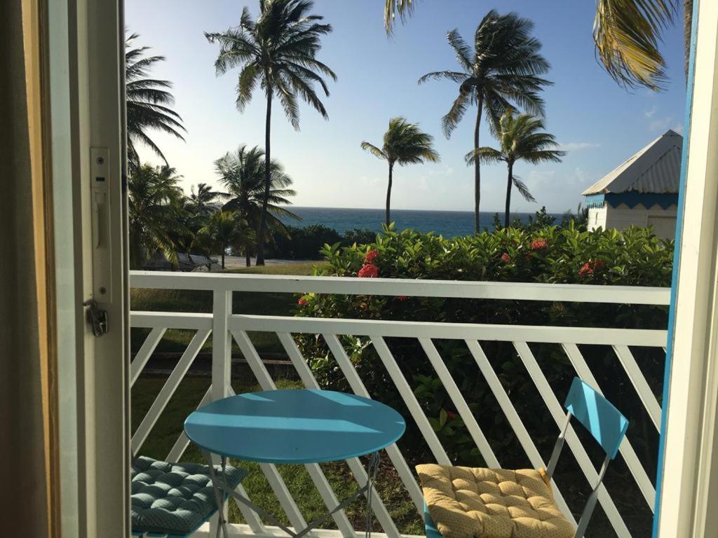 Studio Vue Mer Piscine Plage Kaz Punch Manganao Chez Julie 圣弗朗索瓦 外观 照片