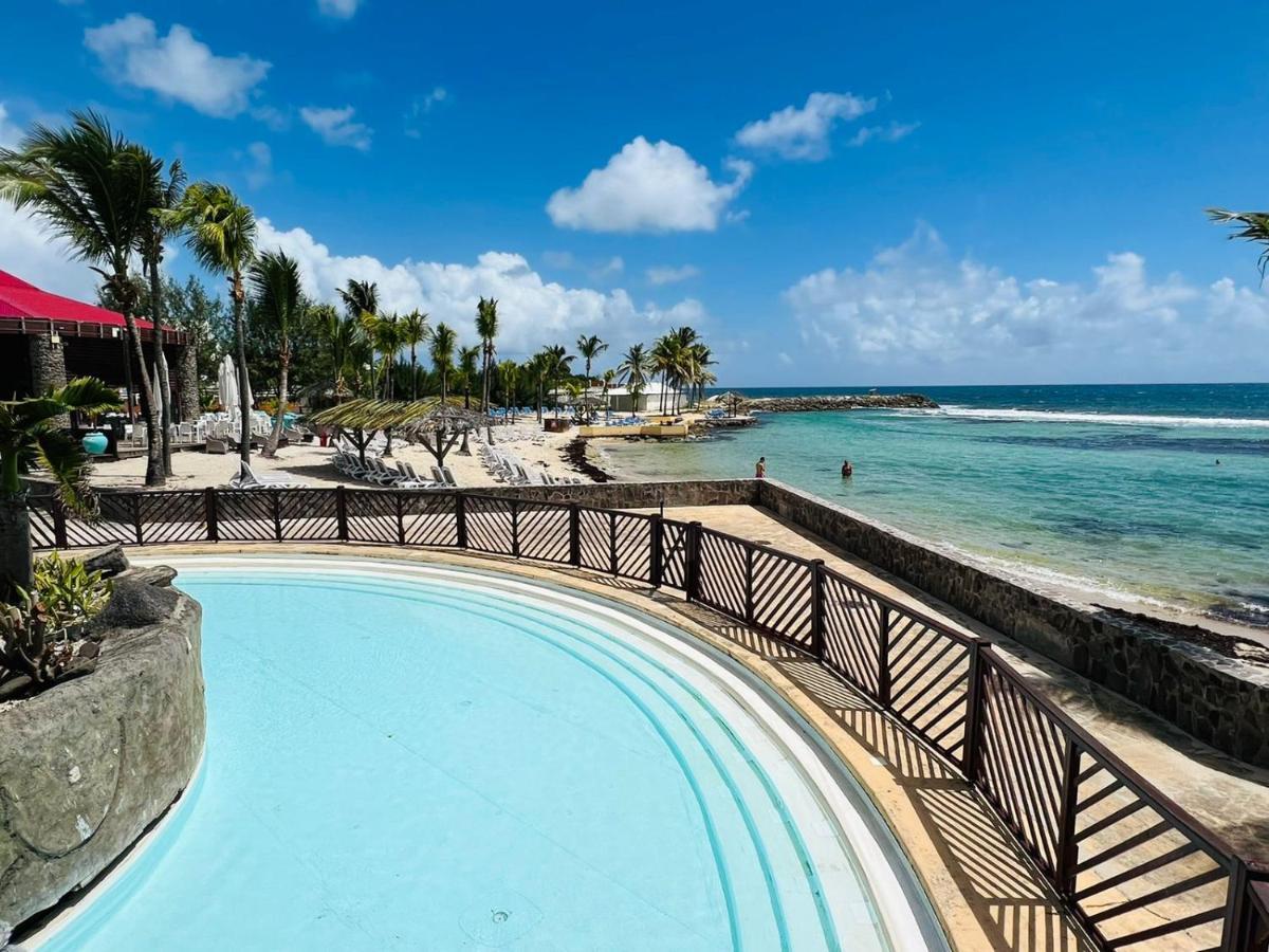 Studio Vue Mer Piscine Plage Kaz Punch Manganao Chez Julie 圣弗朗索瓦 外观 照片