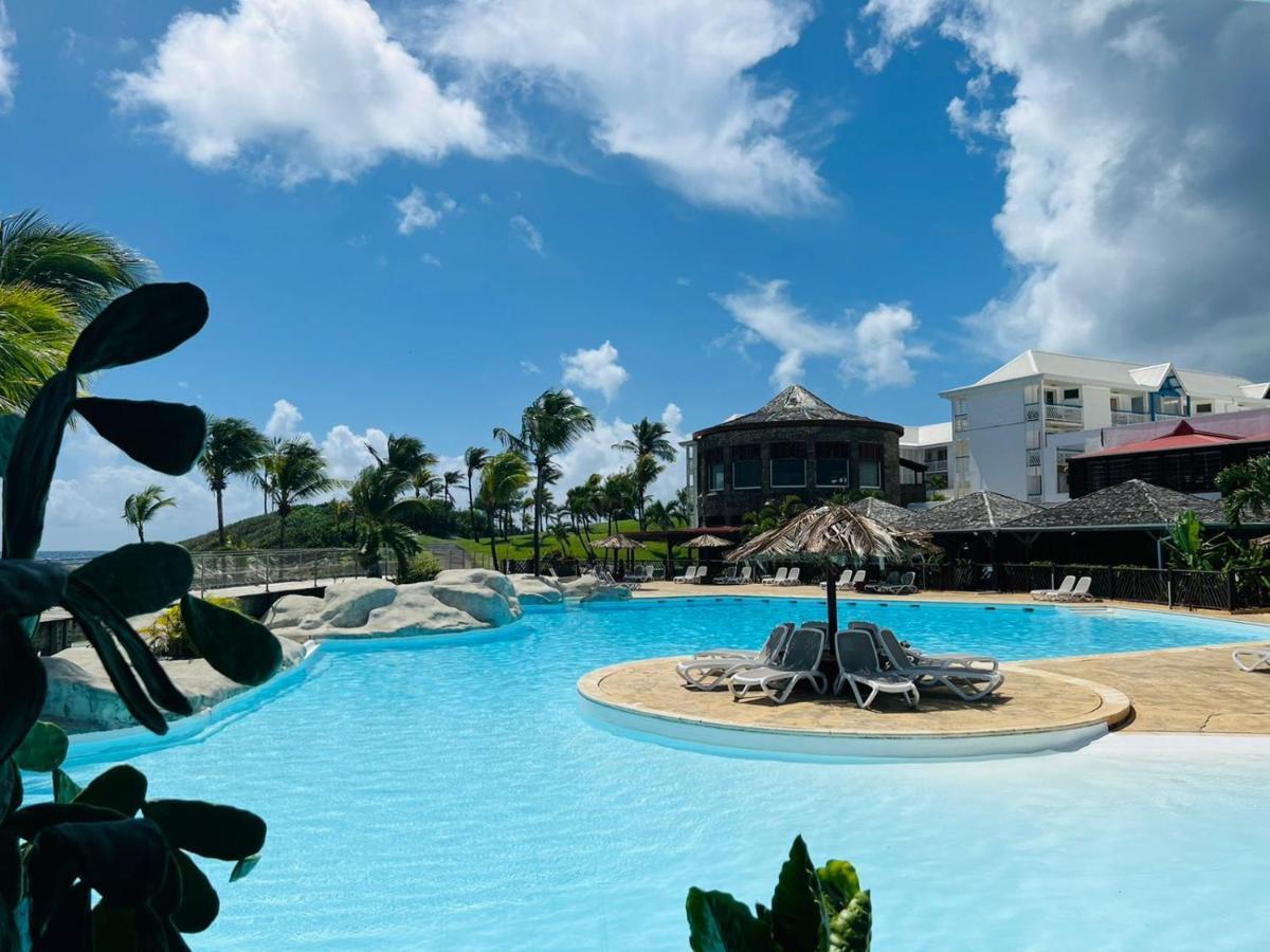 Studio Vue Mer Piscine Plage Kaz Punch Manganao Chez Julie 圣弗朗索瓦 外观 照片