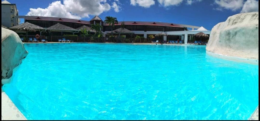 Studio Vue Mer Piscine Plage Kaz Punch Manganao Chez Julie 圣弗朗索瓦 外观 照片